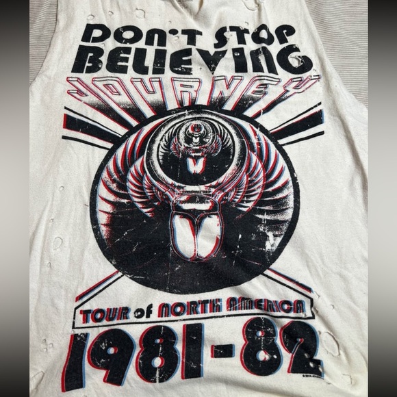 TRUNK LTD Journey Distressed Tank Sz L - Picture 2 of 3